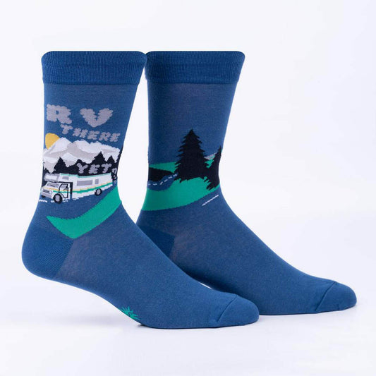 RV There Yet - Men's Crew Socks