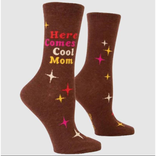 Here Comes Cool Mom - Women's Crew Socks