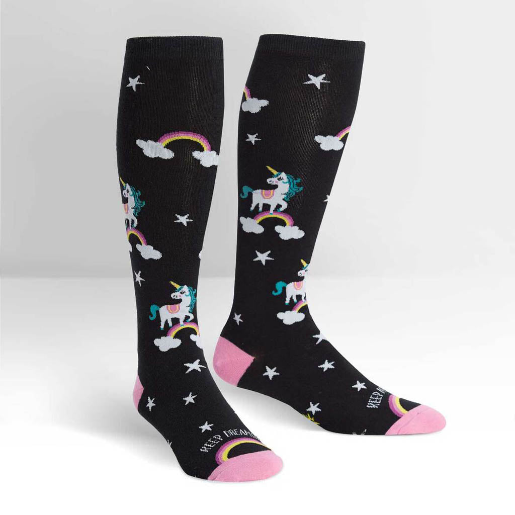 Keep Dreamin' - Women's Knee Length Socks