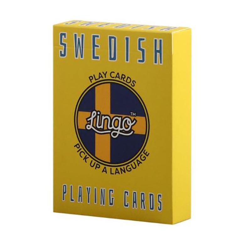 Swedish Language - Lingo Playing Cards