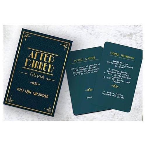 After Dinner Trivia Cards - The Red Dog Gift Shop NZ