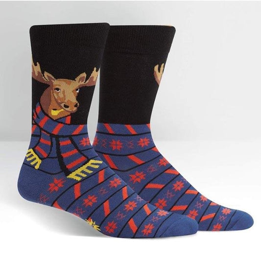 All Bundled Up - Men's Crew Socks - The Red Dog Gift Shop NZ