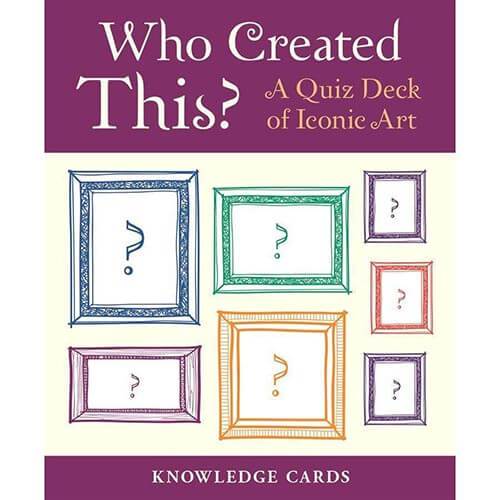 Art 'Who Created This?' Knowledge Cards - The Red Dog Gift Shop NZ