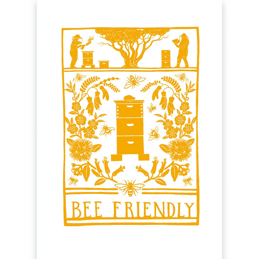 Bee Friendly - Tea Towel Wolfkamp & Stone