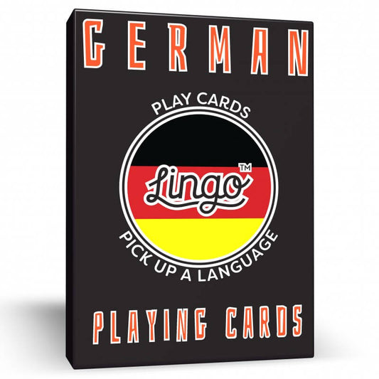 German Language - Lingo Playing Cards - The Red Dog Gift Shop NZ