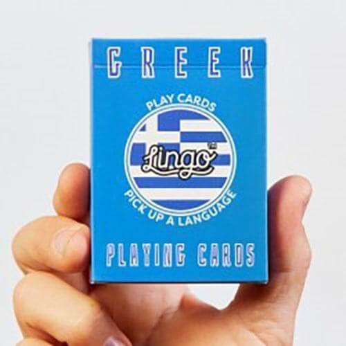 Greek - Lingo Playing Cards - The Red Dog Gift Shop NZ