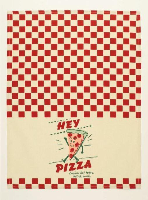 Hey Pizza - Dish Towel - The Red Dog Gift Shop NZ