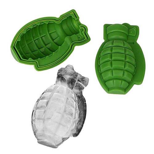 Icy Blast Grenade Ice Cube Mold - The Red Dog Gift Shop NZ