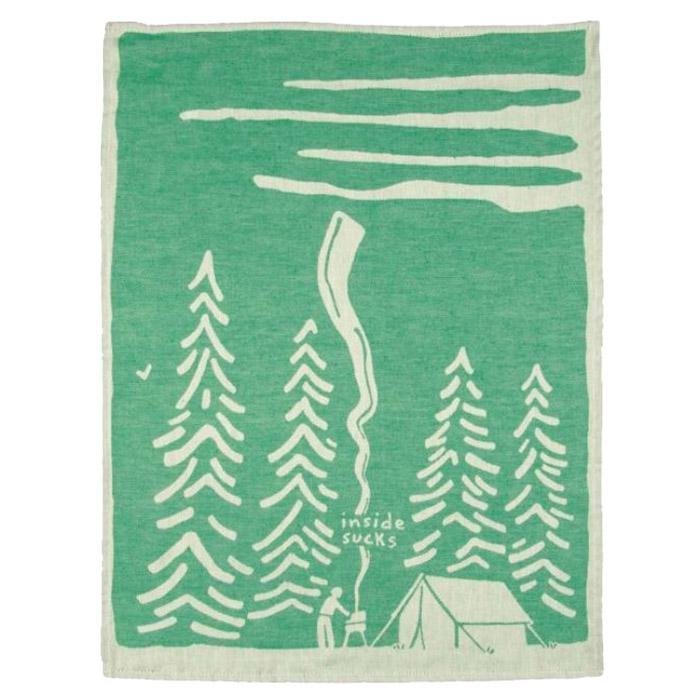 Inside Sucks - Dish Towel - The Red Dog Gift Shop NZ