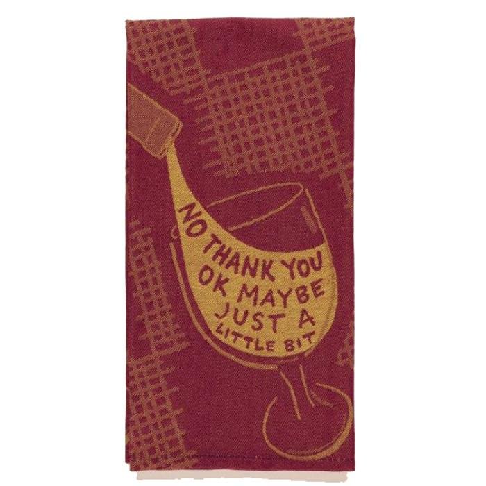 Just a Little Bit - Dish Towel - The Red Dog Gift Shop NZ