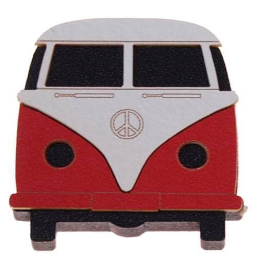 Keeper Magnets Red Kombi - The Red Dog Gift Shop NZ