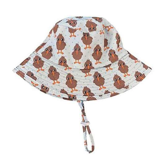 Kids Sunhat - Cute Kiwi - The Red Dog Gift Shop NZ