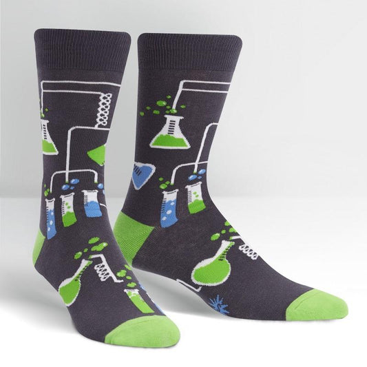 Laboratory - Men's Crew Socks - The Red Dog Gift Shop