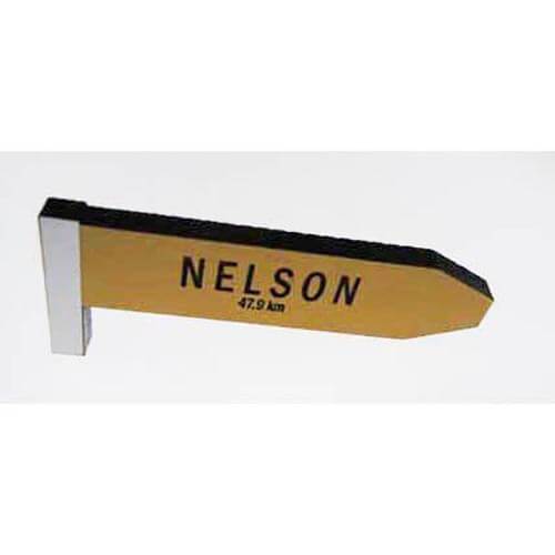 Nelson - AA Road Sign Fridge Magnet - The Red Dog Gift Shop NZ