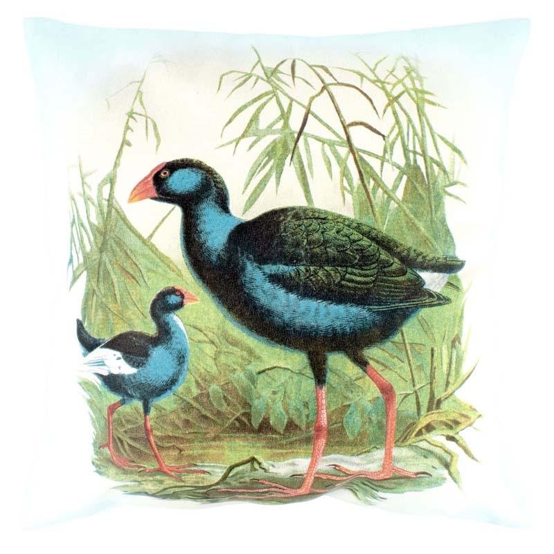 Pukeko Prestige Cushion Cover - The Red Dog Gift Shop