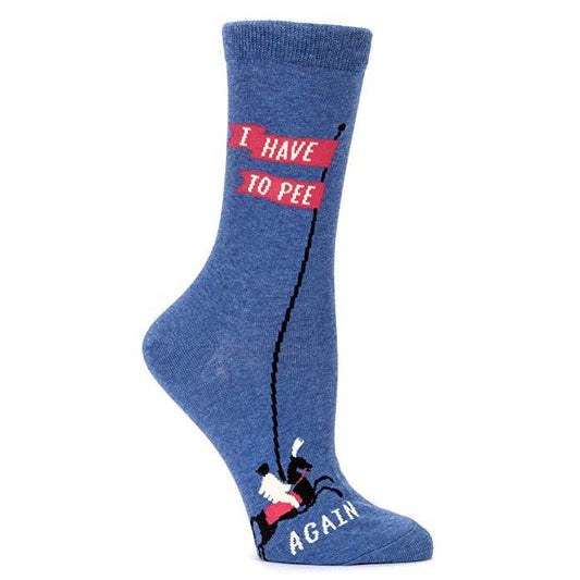 Socks - I Have To Pee Again - The Red Dog Gift Shop